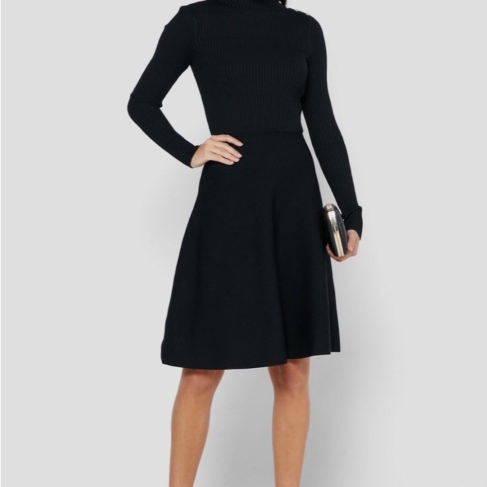 Ted Baker Black long sleeve dress